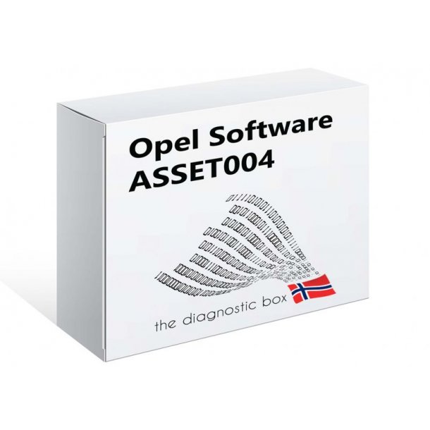 ASSET004 Vauxhall Opel Software (CAT A)